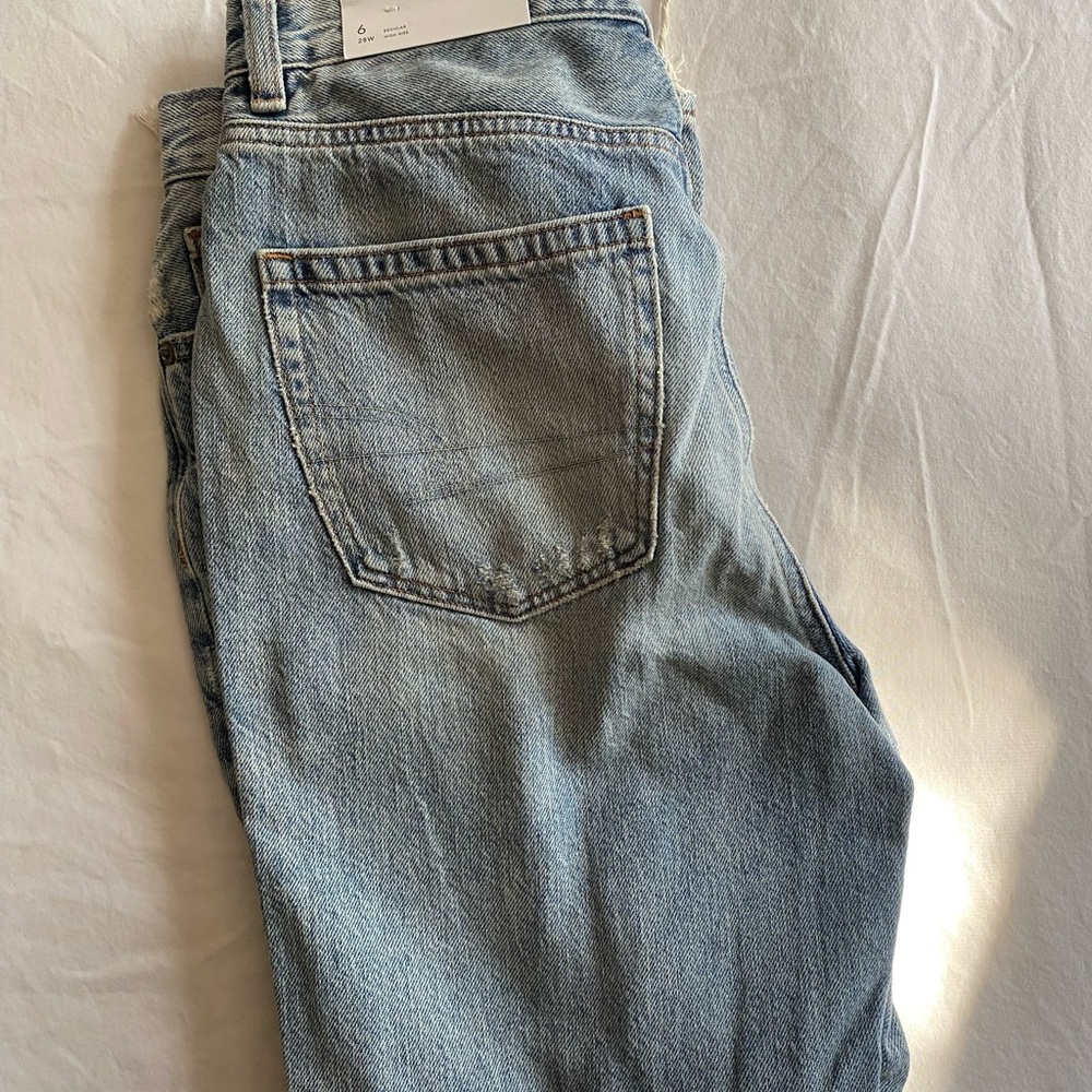 American Eagle Outfitters Blue Straight Fit Jeans